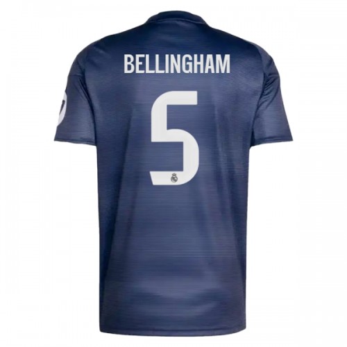 Maglia Real Madrid Bellingham 5 Secondo 2025-26 Maniche Corte - Uomo Maglia Real Madrid Bellingham 5 Secondo 2025-26 Maniche Corte - Uomo